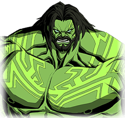 Hulk character portrait